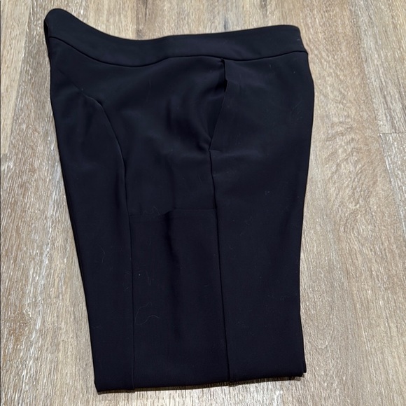 Athleta Size 4 black Cropped Ankle Pants Side Pocket - Picture 6 of 13